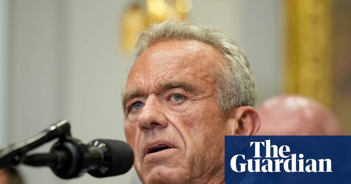 ‘Distracting the public’: group of health professionals call for RFK Jr to be removed
