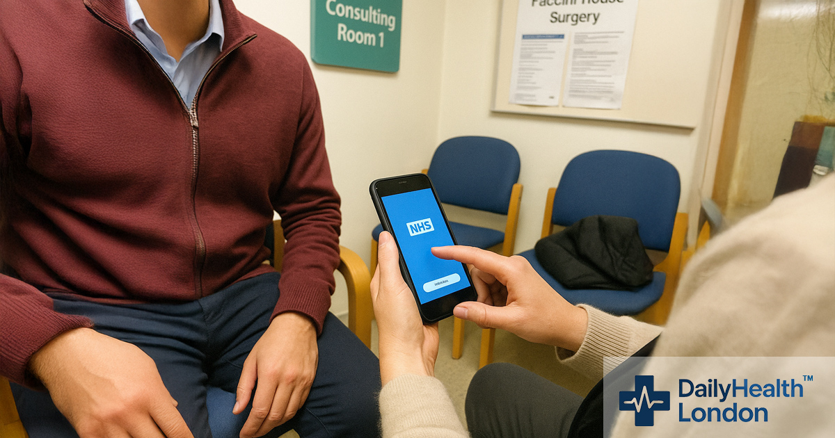Faccini House Surgery supports patients with NHS App use