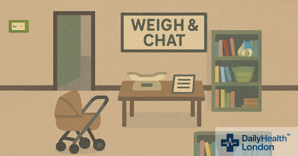 Library weigh-and-chat extends help for new London parents