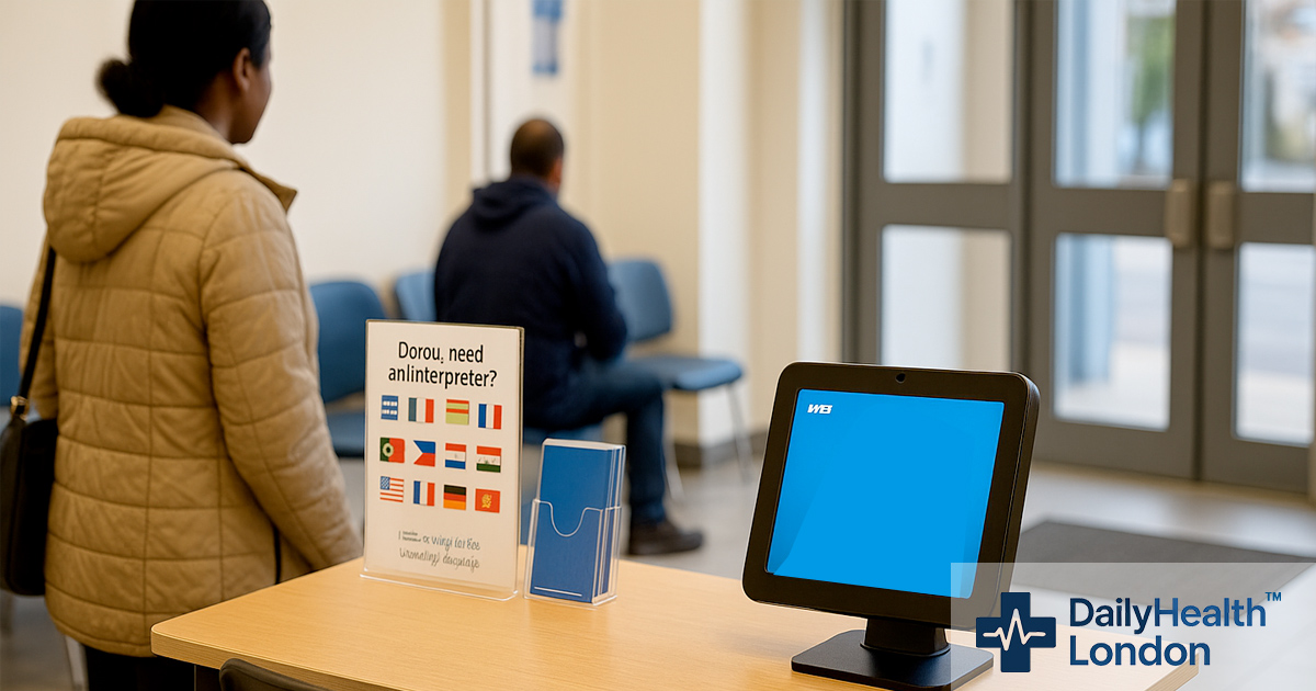 Walk-in centre hosts interpreter desk for faster visits